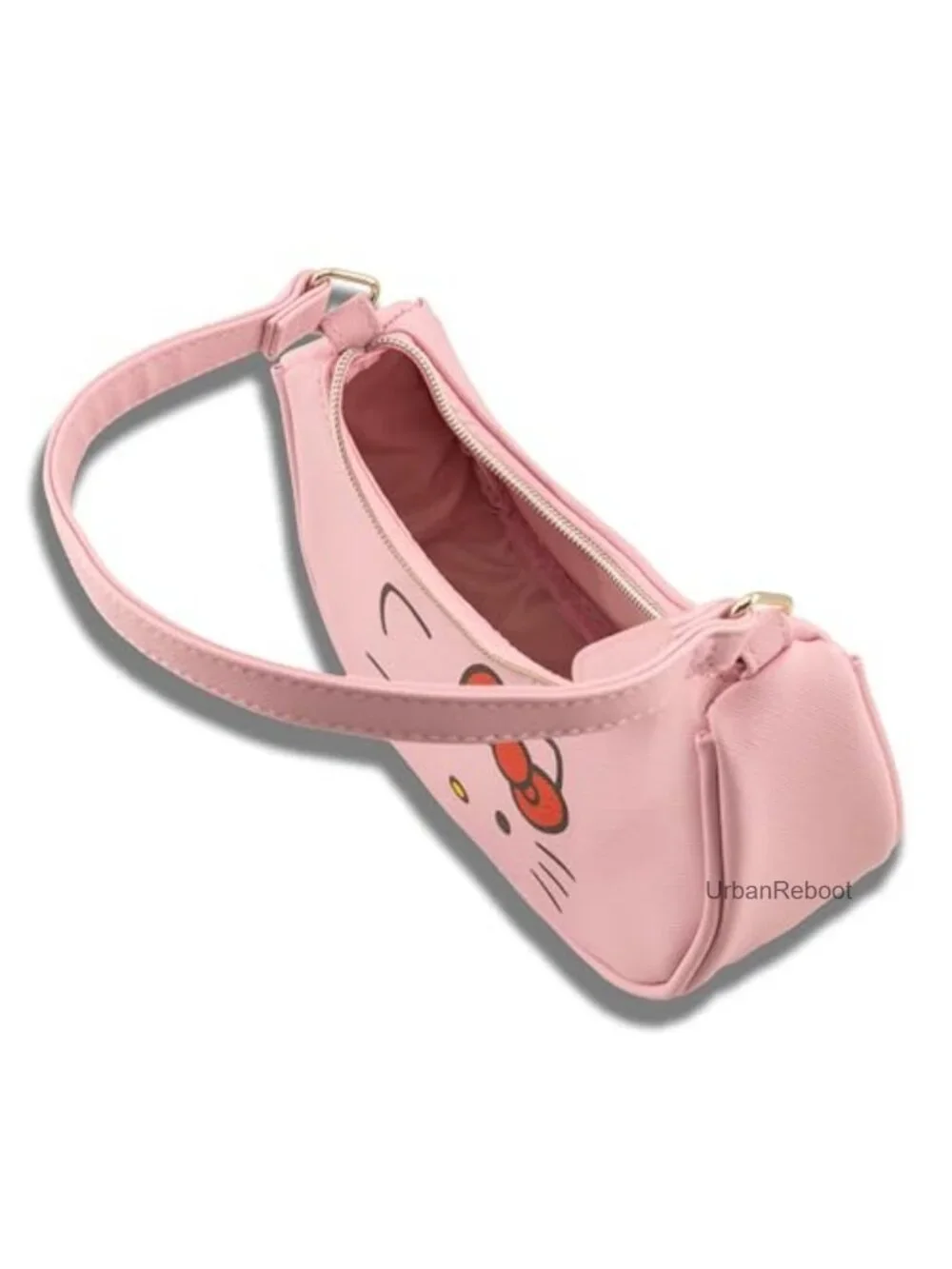Hello Kitty Hobo Handbag Purse for Girls PU Leather Crossbody Shoulder Bag